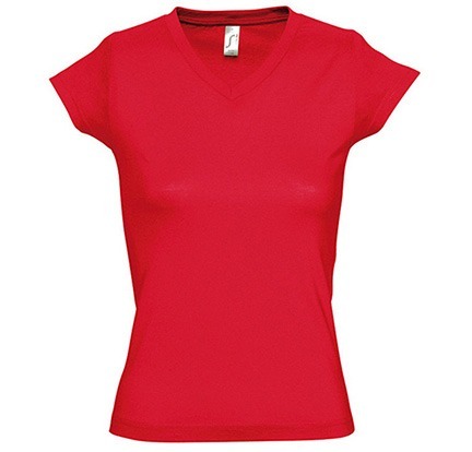 Ladies V-Neck Moon
